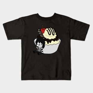 creepypasta food chibi (laughing jack) Kids T-Shirt